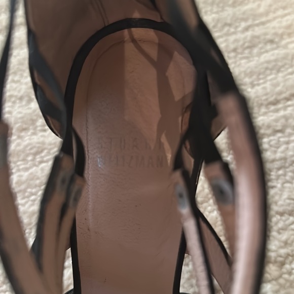 Stuart Weitzman Black Heel - size 8 - Picture 3 of 7